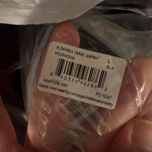 Women’s Black Rafaela jumpsuit Size L - Picture 3 of 3